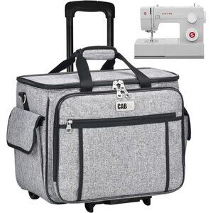 Rolling Sewing Machine Case, Detachable Rolling Sewing Machine Carrying